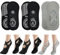 KEYRI 3 Paar Anti-Rutsch Yoga & Pilates Socken für Frauen & Mädchen - Atmungsaktiv, Grippig, perfekt für Fitness & Ballett