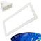 Fenayuu Junta para Skimmer de Piscina | Junta de Skimmer para reemplazo de Piscinas | Junta Impermeable para Skimmer de Ancha - Almohadilla Rectangular, Herramienta facelate de Mariposa