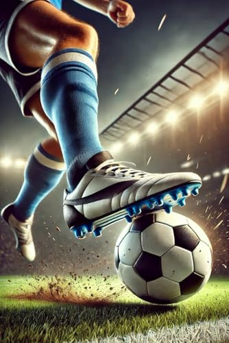 Carnet Football pour Passionnés de Foot: Cahier de Notes ligné 120 Pages pour Joueurs, Entraîneurs ou Fans de football. Format Pratique pour Idées, ... de ballon. Idée originale pour Noël, fête