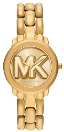 Michael Kors Phoebe Women's 36MM Gold-Tone Stainless Steel Watch, MK4923
