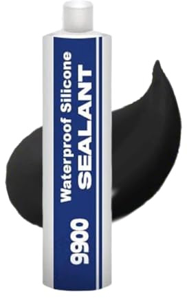 Dmuzsoih Scellant Imperméable - 9900 Adhésif Mastic Et Colle - Adhésif Résistant aux UV,Pour Toiture Camping-Car Salle De Bain Béton Construction Maritime Fenêtre Industrie Carrelage