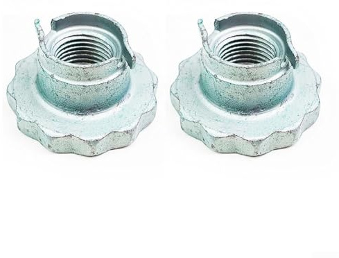 2 Stück 12 Punkt Radnabe Antriebswelle Mutter für M16 x 1,5 Gewinde für Sitz für Cordoba Modelle Antriebswelle vorne links rechts OEM 6Q0407396B