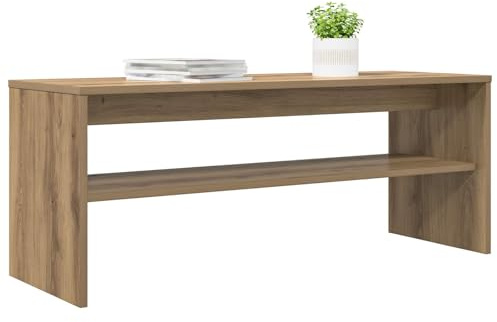 vidaXL TV-Schränk 100 x 35 x 40 cm Artisan-Eiche Holzwerkstoff