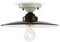 Ferroluce Retrò Deckenleuchte, Keramik 25 cm Bianco