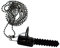 Miniblings Chainsaw Saw Necklace 80Cm Tool Tools Implement Metal Black