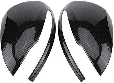 Broco 1 Paar Carbon-Faser-Spiegel-Abdeckung for Mercedes Benz C/E/GLC/S-Klasse W205 W213 W222 X253