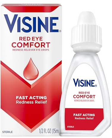 J & J Visine Augentropfen, Visine Original-Augentropfen, 142 ml Flasche (Verpackung kann variieren)