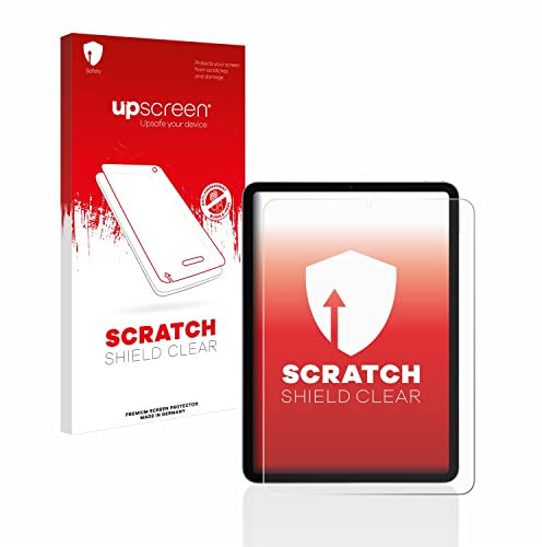 upscreen Schutzfolie für Apple iPad Air 4 WiFi/WiFi Cellular 2020 – Made in Germany, Kristall-klar, Kratzschutz, Anti-Fingerprint