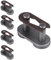 Motorbike Chain Link, Split Link for Motorbike, 5 Pcs 415 Drive Chain Master Connector Link Carbon Steel Connecting Chain Joint Link for Motorcycle Dirt Bike Scooter Motorbike Motocross