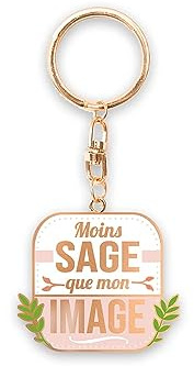 STC Porte cle cocotte moins sage