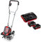 Einhell Motobineuse sans Fil GE-CR 30 Li Solo - Système Power X-Change (2x18 V, Moteur Brushless, Largeur de Travail 30 cm, Profondeur de Travail 20 cm) + Twincharger et 2 Batteries 4,0Ah