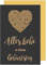 Edition Seidel Premium Geburtstagskarte mit Goldprägung und Umschlag. Glückwunschkarte Grusskarte Billet Karte Geburtstag Happy Birthday Mann Frau Sprüche Gold (G2332 SW022) (Design 2)