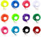 PUCIO 12 Stück Fuzzy Wurm Spielzeug, Magic Worm Twisty Zauberwurm Wiggly Worm, Bunt Wurm Spielzeug für Kinder und Katze，Kid Trick Toy Geburtstag Mitgebsel Geschenk Party Karneval Gefälligkeiten