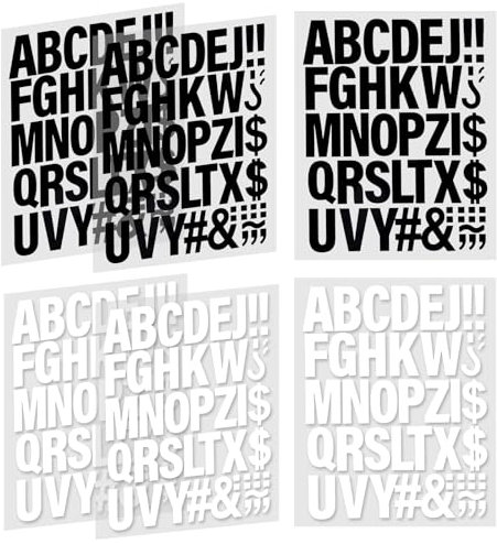 Buchstaben Aufbügeln 6 Blätter Buchstaben zum Aufbügeln auf Stoff 2 Zoll Bügelbuchstaben für Sporttrikots T-Shirts Kleidung