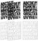 Iron on Letters for Clothes, 6 Sheets Heat Transfer Letters 2 Inch Alphabets Patches for Sport T Shirts Clothing DIY Crafts (Black, White)