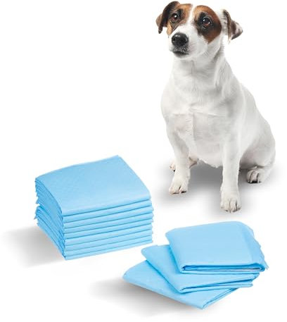Green Blue GB495 Trainingsunterlagen Set Trainingspads für Hunde und Welpen 60x40cm Hygieneunterlage Welpenunterlage Einwegpad 6-lagig (50 Stück)