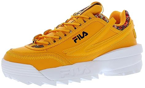 FILA Fila Disruptor Ii Premium Sneaker für Damen, orange/weiß, 43.5 EU