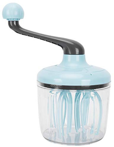 Gavigain Handrührgerät geräuscharmer Kunststoff Manueller Rührblitz mit Handkurbel für Mixer, Sahnerührer, Kochen, Backen