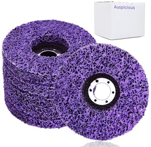 5 Pièces Disques de Nettoyage CSD - Disque Meuleuse CSD,Disque Abrasif Pour Meuleuse d'angle En Nylon Pour éliminer la Rouille les Soudures Éliminer la Peinture la Rouille et l'oxydation(125 x 22 mm)