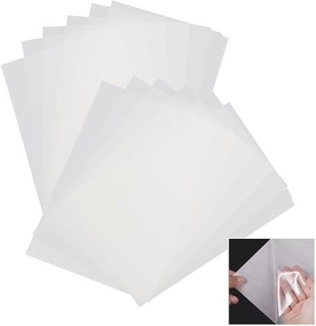 10Pcs Iron-On Interfacing for Sewing - Self-Adhesive Fabric, Easy Application for Clothing Repair & Crafts, Medium Paper, vilene Woven, Backing Bag,Blanket, Cloth (30 x 20 cm)