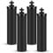 Lot de 4 filtres à eau de rechange pour système de filtre à eau Berkey, certifié NSF/ANSI 42, éléments de filtres à charbon actif, compatibles avec le système de filtration par gravité Berkey® BB9-2®