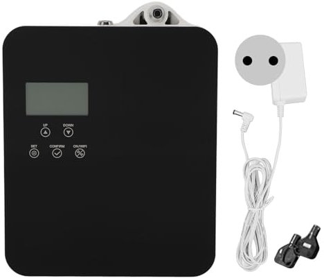 Máquina de Aire Aromática Inteligente Difusor de Aceites Esenciales de 300 Ml 500㎡ Sala Grande Aromaterapia Atomizador sin Agua Botella de Aceite con Bloqueo de Dos Llaves para