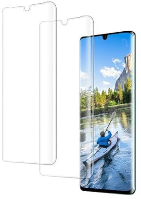 Wondoner 2 Stück für Schutzfolie für Huawei P30 Pro Panzerglas, 9H Härte Schutzglas für Huawei P30 Pro Folie, HD Klar Blasenfrei Screen Protector für P30 Pro Displayschutzfolie