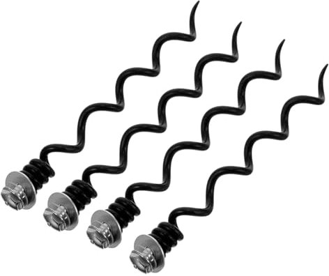 qiqiaollo 4 Stück Flaschenöffner, Stahlnadel, Weinöffner-Set, Korkenzieher-Reparaturspirale, Korkenzieher-Spirale, Ersatz-Korkenzieher-Spirale, Bit-Teil for Ersatz-Kaninchen-Korkenzieher-Spirale/678