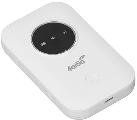 4G LTE Mobile Hotspot, 300Mbps High Speed Transfer Rate Modem Router with SIM Card Slot for Travel, Home, Office