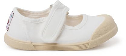 Pisamonas Merceditas Barefoot Lona Blanditas Talla 21 Color Blanco