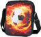 Onperpoe Football Insulated Lunch Box With Strap for Boys - Reusable Cooler Bag Tote for School Snacks and Picnic