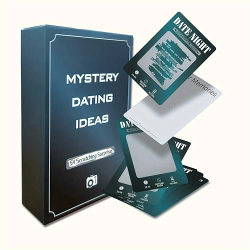 Yanmucy 54 Rubbelkarten für Date, Nacht, einzigartige Paare, Spiele, Datum, Nacht, Ideen für Sie und Ihn, Abenteuer-Herausforderungsbuch für romantische Brautpaare, Valentinstagsgeschenke (54 Stück