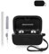 Funda protectora de silicona para auriculares Sennheiser MOMENTUM True Wireless 4, duradera y respetuosa con el medio ambiente, con orificios precisos, color negro