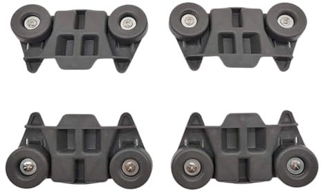 Set di 4 ruote di ricambio per lavastoviglie con texture lavabili in lavastoviglie, adatti per vari modelli di lavastoviglie