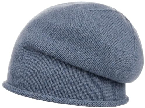 LIERYS Merino Kaschmir Beanie Oversize Made in Germany Damen und Herren Herbst Winter