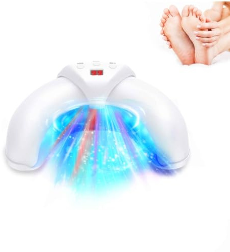 INCFADDY Nagelpilz Laser,Gerät zur Reinigung und Pflege der Nägel für Zehennagelkrankheiten,Nagelpilz Lasergerät Nagelpilz Laser für zuhause nagelpilz Laser,Lichttherapiegerät Nagelpilz