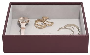 Stackers Burgundy Classic Chunky Jewellery Layer