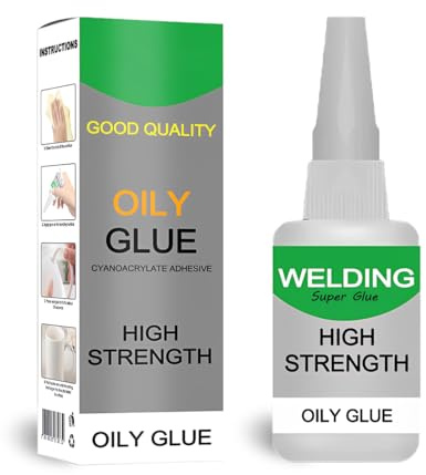 Reccisokz Sekundenkleber Gel 2026,Hochfester Ölbasierter Schweißkleber, Für Metall, Kunststoff, Holz, Gummi, Keramik & Mehr,Reparaturkleber für Haushalt, Auto & Werkstatt (50g)