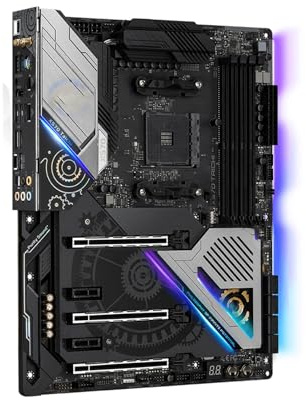 Placas Base de Ordenador Placa Base Fit For ASROCK X570 Taichi Socket AM4 DDR4 128 GB Compatible con CPU ATX M.2 de 5700, 5900, 5600, 3400, 4300, 2600 y 3800