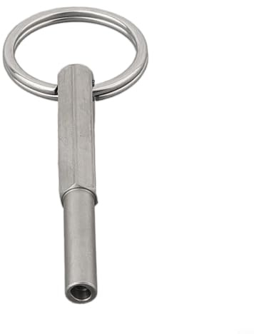 Llave de cabeza ovalada profesional para tornillos de máquina de café, punta de destornillador de seguridad de acero de grado 316 para accesorios de barista, 61 mm