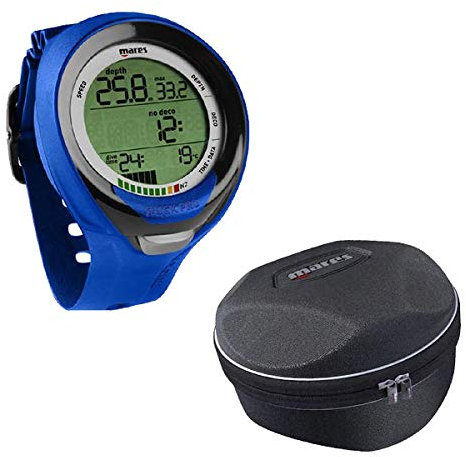 Mares Puck Pro + Set de ordenador de buceo, color azul