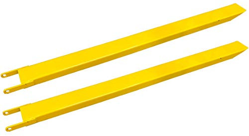 1 Paar 220cm Gabelverlängerung für Stapler Frontlader Zinkenverlängerung Gelb