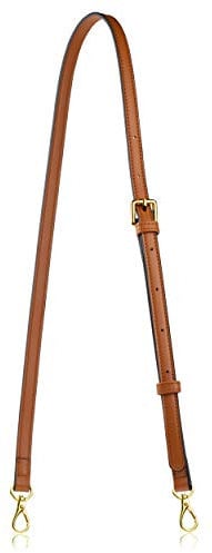Allzedream Taschengurt Leder Umhängetasche Einstellbar Gurt Zum Wechseln Damen Schultertaschen (Braun)