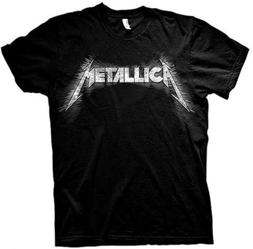 Générique Metallica 'Spiked' (Black) T-Shirt (Large)