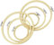 SNAGAROG Bambus Stickrahmen, 6 Stück Kreuzstich Rahmen Hoop 8 cm/13 cm/18 cm Bambus Stickrahmen Verstellbare Kreuzstich Stickrahmen Kreuzstich Hoop Ring für Handstickerei, Häkeln, Handwerk