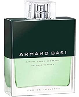 Armand Basi L'eau Pour Homme Intense Vetiver Edt Vapo, One size, 125 ml