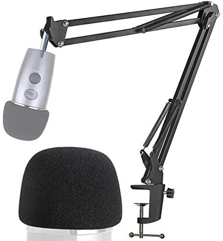 Blue Yeti Nano Arm mit Pop Filter - Mikrofon Arm mit Popschutz für Blue Yeti Nano Mic von YOUSHARES