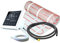 Elektrische Fußbodenheizung für Fliesen SunPro 160 W/m² - Komplett-Set mit Thermostat RT-50 touch/weiß (5 m² - 0,5 x 10 m)