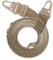 Woodcessories - Wechsel Band aus Oeko-TEX Stoff kompatibel Change Cases - Nachhaltige Ersatz Handykette (Beige Braun)