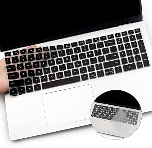 2 PCS Keyboard Cover for Dell Inspiron 15 3510 3511 3515 5510 5515 5518 7510, Inspiron 16 7610, Dell Vostro 15 5510, Latitude 3520, 2022 2021 Dell Inspiron 15 16 3000 5000 7000 (Not Fit Dell G5 G15)